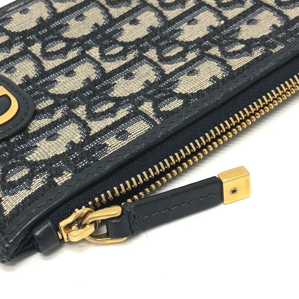 CHRISTIAN DIOR Blue Canvas Shoulder Bag - Picture 7 of 15